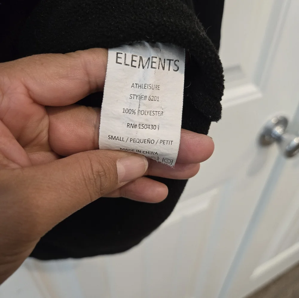Black‎ Zip-Up Jacket